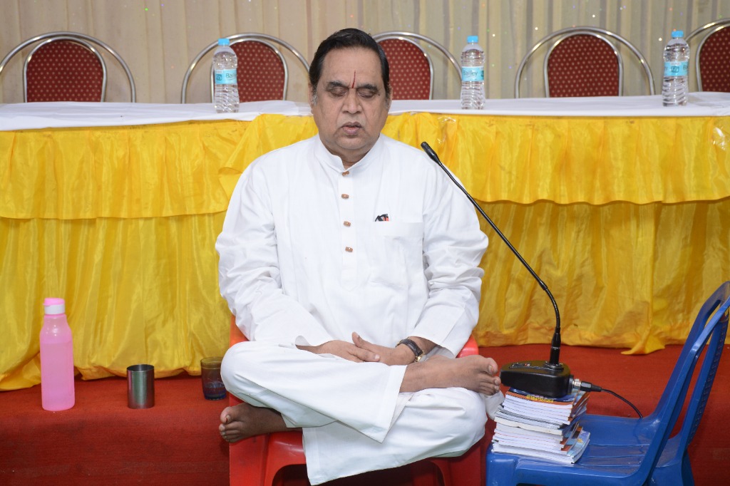 Master MRL Rao in Meditation